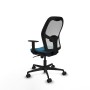 Chaise de Bureau Piqueras y Crespo 1D036N0 Blanc Vert pétrole