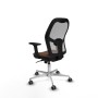 Office Chair Piqueras y Crespo 2D086G0 Grey Dark brown