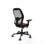 Chaise de Bureau Piqueras y Crespo 3D036G0 Gris Brun foncé