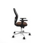 Chaise de Bureau Piqueras y Crespo 3D086N0 Gris Brun foncé