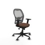 Chaise de Bureau Piqueras y Crespo 2D036G0 Gris Brun foncé