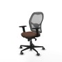 Chaise de Bureau Piqueras y Crespo 2D036G0 Gris Brun foncé