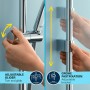 Set de douche Grohe Vitalio Comfort 110 26398001 Métal