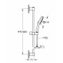 Set de douche Grohe Vitalio Comfort 110 26398001 Métal