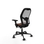 Chaise de Bureau Piqueras y Crespo 3D036N0 Gris Brun foncé