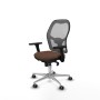 Office Chair Piqueras y Crespo 3D086G0 Grey Dark brown