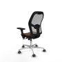 Office Chair Piqueras y Crespo 3D086G0 Grey Dark brown