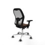 Office Chair Piqueras y Crespo 3D086G0 Grey Dark brown