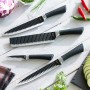 Knife Set Black Shark Swiss·Q Namiutsu InnovaGoods Black Stainless steel 4 Pieces (4 Units) (Refurbished A)