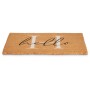 Doormat Hello White Natural 60 x 1 x 40 cm (12 Units)