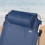 Chaise de Plage Aktive Bleu foncé 51 x 45 x 76 cm Plage