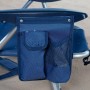 Chaise de Plage Aktive Bleu foncé 51 x 45 x 76 cm Plage