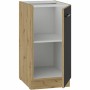 Meuble de cuisine Noir 40 cm