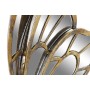 Décoration murale DKD Home Decor Miroir Doré Résine Papillon (25 x 4,5 x 25 cm)