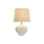 Desk lamp Home ESPRIT White Beige 50 W 220 V