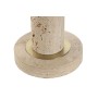 Desk lamp Home ESPRIT Beige Linen Marble 35 x 35 x 72 cm