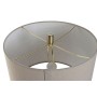 Desk lamp Home ESPRIT Beige Linen Marble 35 x 35 x 72 cm
