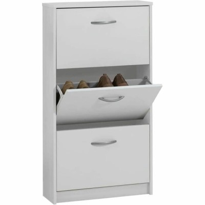 Range-chaussures FMD Blanc 58,5 x 104,5 x 17 cm