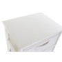 Caisson à Tiroirs DKD Home Decor Blanc Bambou Bois de paulownia 42 x 32 x 45 cm