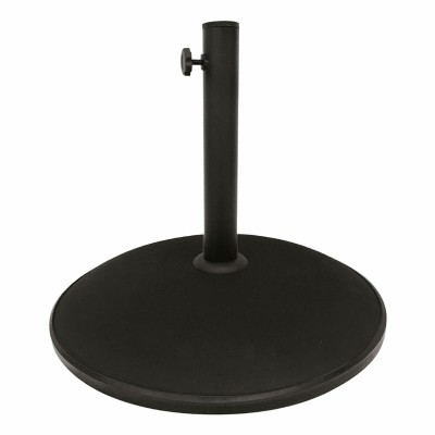 Base pour parapluie Colorbaby 25 kg Noir Acier Ciment