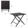 Table set with 2 chairs Aktive 75 x 70 x 75 cm (3 Pieces)
