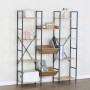 Étagère Max Home Acier Mélamine Contre-plaqué 125 x 150 x 27 cm