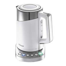 Bouilloire Concept RK3170  Blanc plástico,acero inoxidable 2200 W 1,7 L