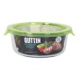 Lunch box Quttin Green 650 ml 15 x 15 x 6,5 cm (6 Units)