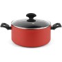 Casserole FAGOR Maxima Rouge Aluminium (Ø 20 x 10 cm)