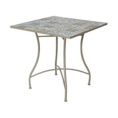 Dining table EDM Bistro Brown 78 x 78 x 77 cm