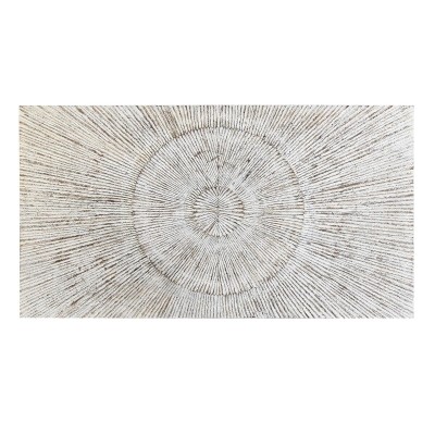 Tête de lit DKD Home Decor 180 x 3,5 x 100 cm Blanc Bois MDF