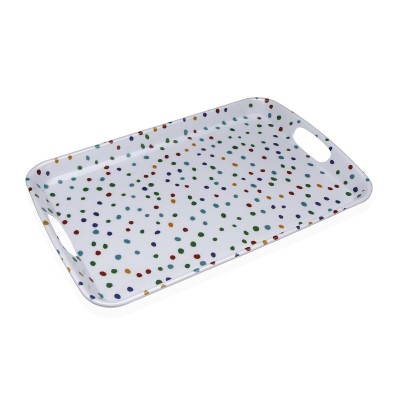 Plateau Versa Dotty Mélamine 31 x 3 x 46,2 cm