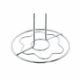 Toilet Roll Holder DKD Home Decor Silver Metal Chromed (14 x 14 x 55 cm)