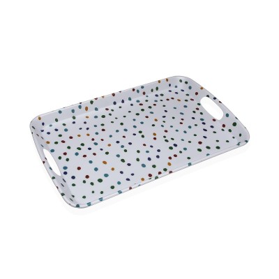 Plateau Versa Dotty Mélamine 27,4 x 2,3 x 42 cm