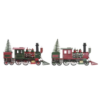 Décoration DKD Home Decor Métal Train (29 x 4,5 x 16 cm) (2 Unités)
