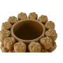 Vase Home ESPRIT Jaune Moutarde Céramique Grès Tropical 30 x 30 x 20 cm