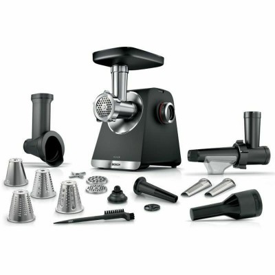 Hachoir BOSCH Serie 6 MFWS660B Noir Métal Acier inoxydable Plastique 500 W