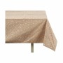 Nappe antitache Kinvara BABEL BEIGE 41 Blanc Beige Jacquard Antitaches Pois 140 x 180 cm (8 Unités)