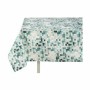 Stain-proof tablecloth Kinvara CUADROS-A Blue Turquoise Thin canvas Anti-stain Frames 140 x 180 cm (6 Units)