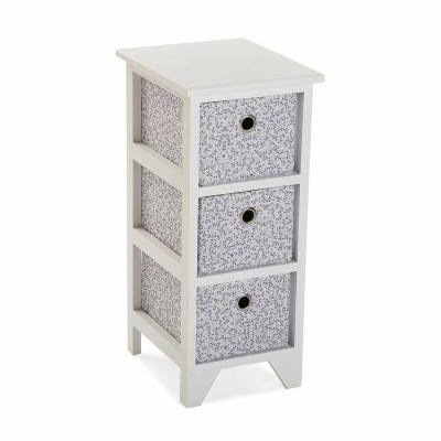 Tiroirs polyvalents Versa Oxford 30 x 56 x 25 cm Blanc