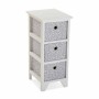Tiroirs polyvalents Versa Oxford 30 x 56 x 25 cm Blanc