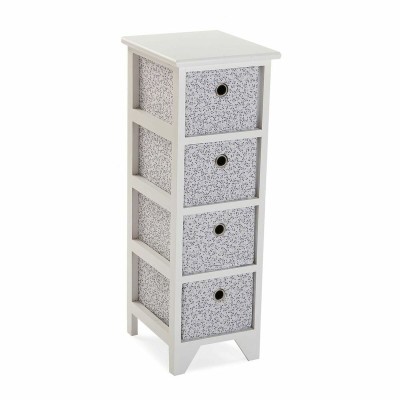 Tiroirs polyvalents Versa Oxford 30 x 72 x 25 cm Blanc