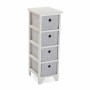 Tiroirs polyvalents Versa Oxford 30 x 72 x 25 cm Blanc