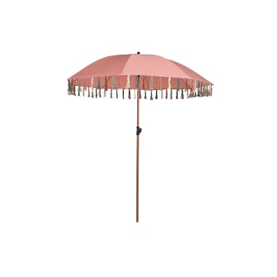 Umbrella DKD Home Decor Coral 180 x 180 x 190 cm