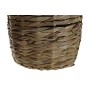 Basket set DKD Home Decor Green Natural Boho 33 x 33 x 40 cm Rattan 4 Kg 2 Pieces