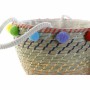 Basket set DKD Home Decor Pompoms Boho 57 x 45 x 42,5 cm