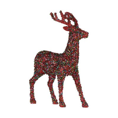 renne de noël Krist+ R201-068Z Multicouleur Renne 15 x 45 x 30 cm
