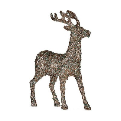 renne de noël Krist+ Menthe Champagne Renne 15 x 45 x 30 cm