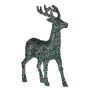 renne de noël Krist+ R201-068Z-6 Bleu Doré renne de noël 15 x 45 x 30 cm Paillettes (8 Unités)