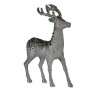 renne de noël Krist+ 7059/18-WDP2-6 Argenté Argent renne de noël 15 x 45 x 30 cm (2 Unités)